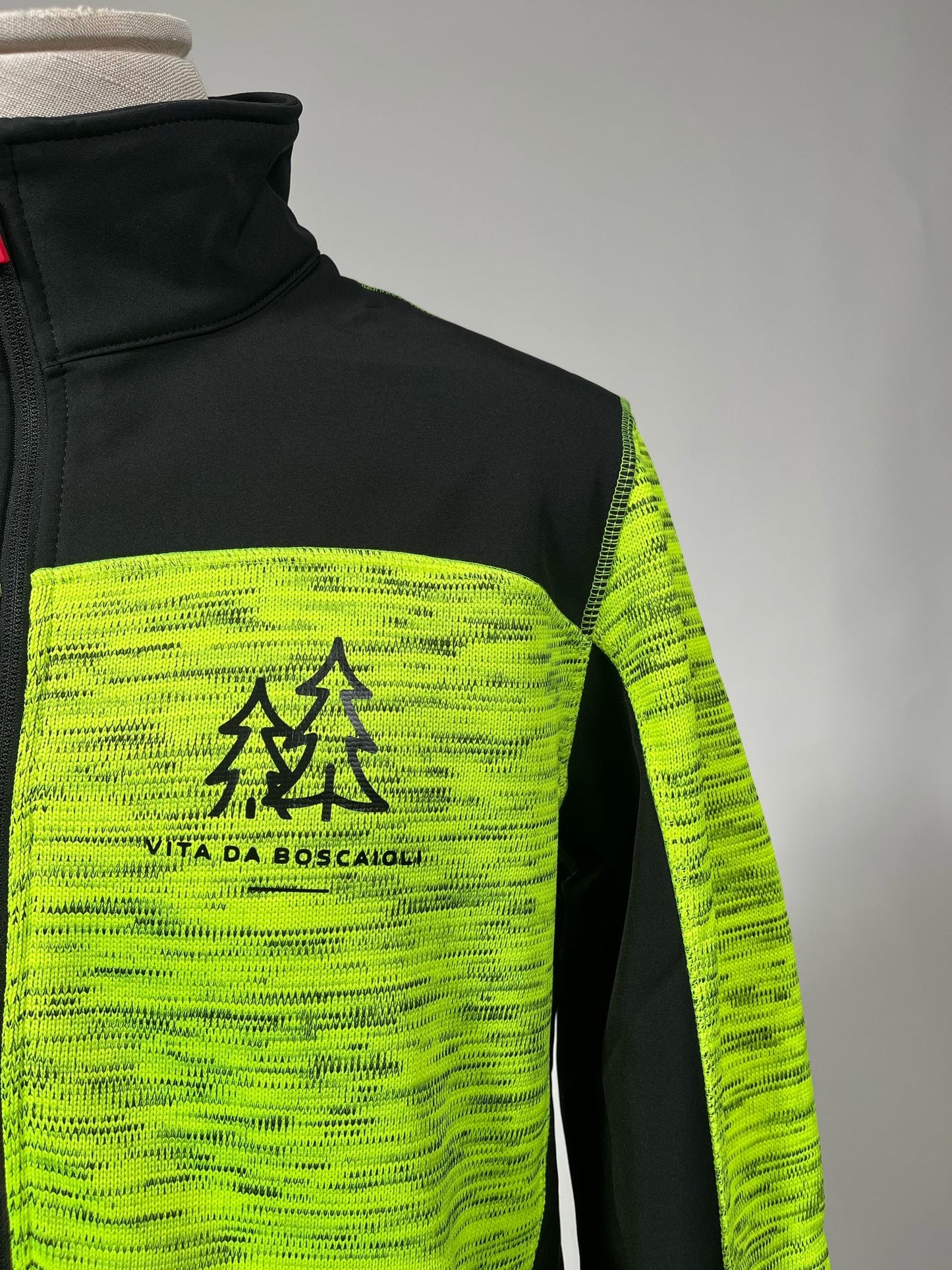 Gilet maniche lunghe Vita da boscaioli / giallo