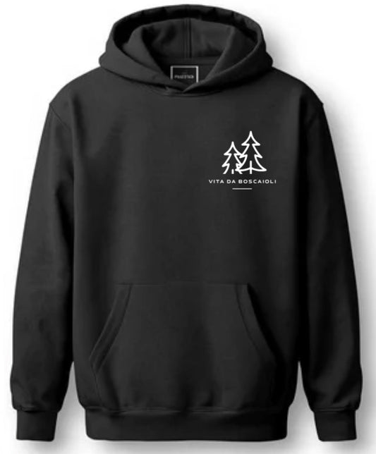 Felpa "Vero Boscaiolo" Vita da boscaioli