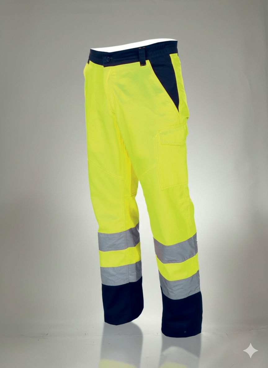 Pantalone Charter Giallo Alta Visibilità