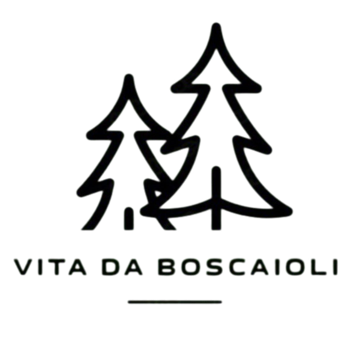 Adesivo 30x30 Vita da boscaioli