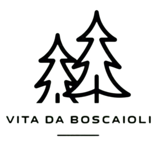 Adesivo 30x30 Vita da boscaioli