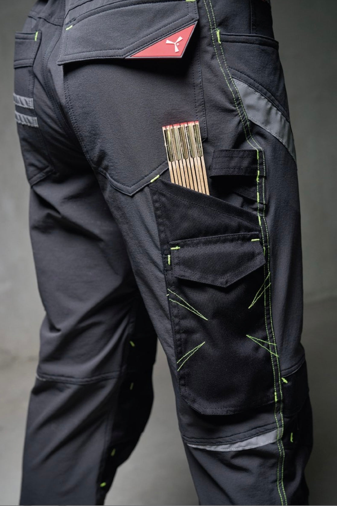 Pantaloni Da lavoro Next 4W / Giallo - nero