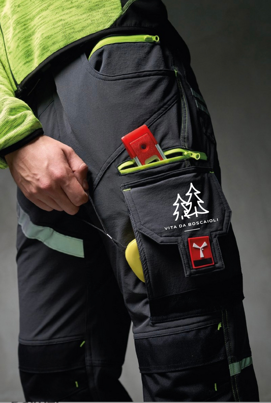 Pantaloni Da lavoro Next 4W / Giallo - nero