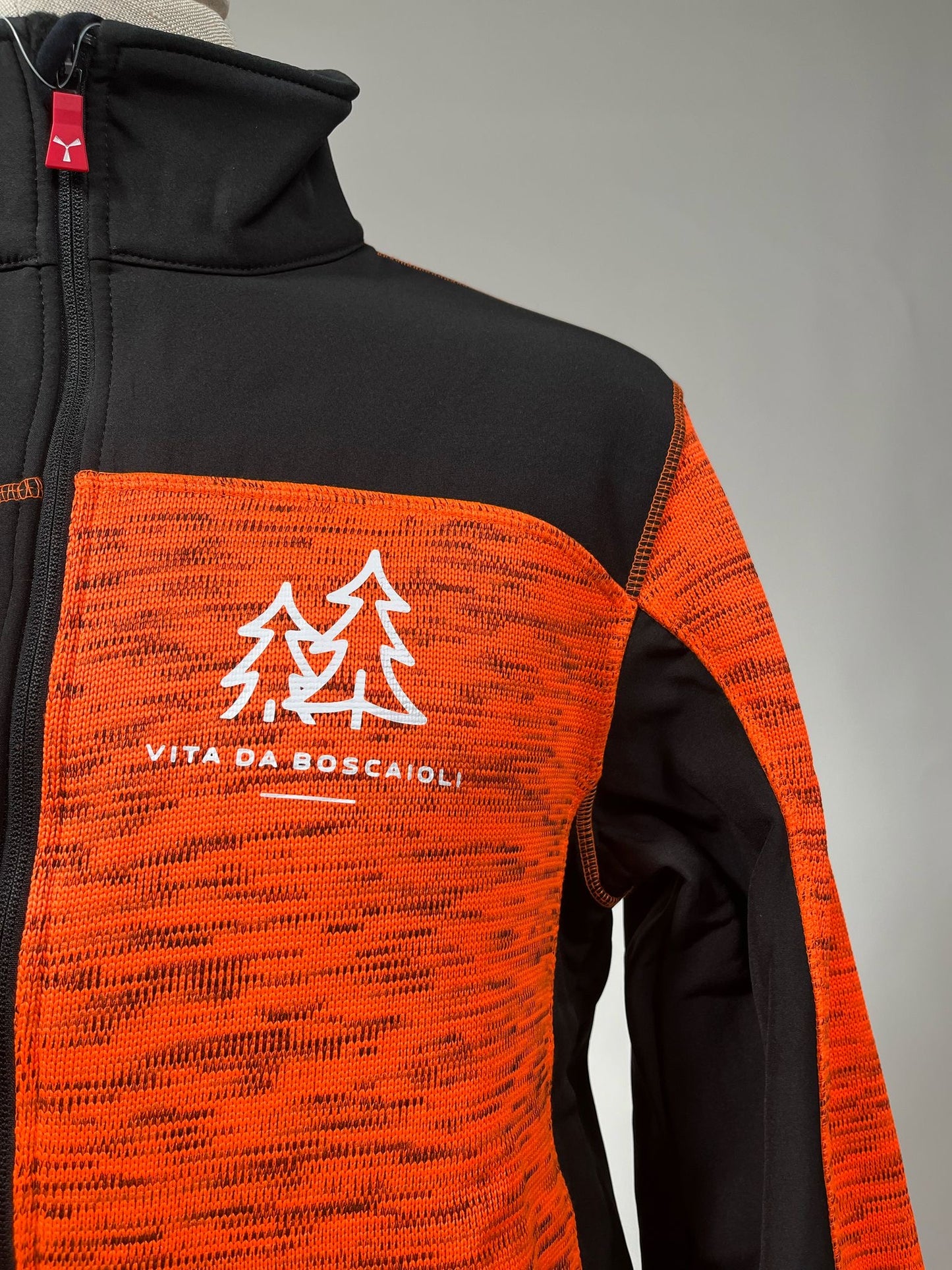 Gilet maniche lunghe Vita da boscaioli / Arancione