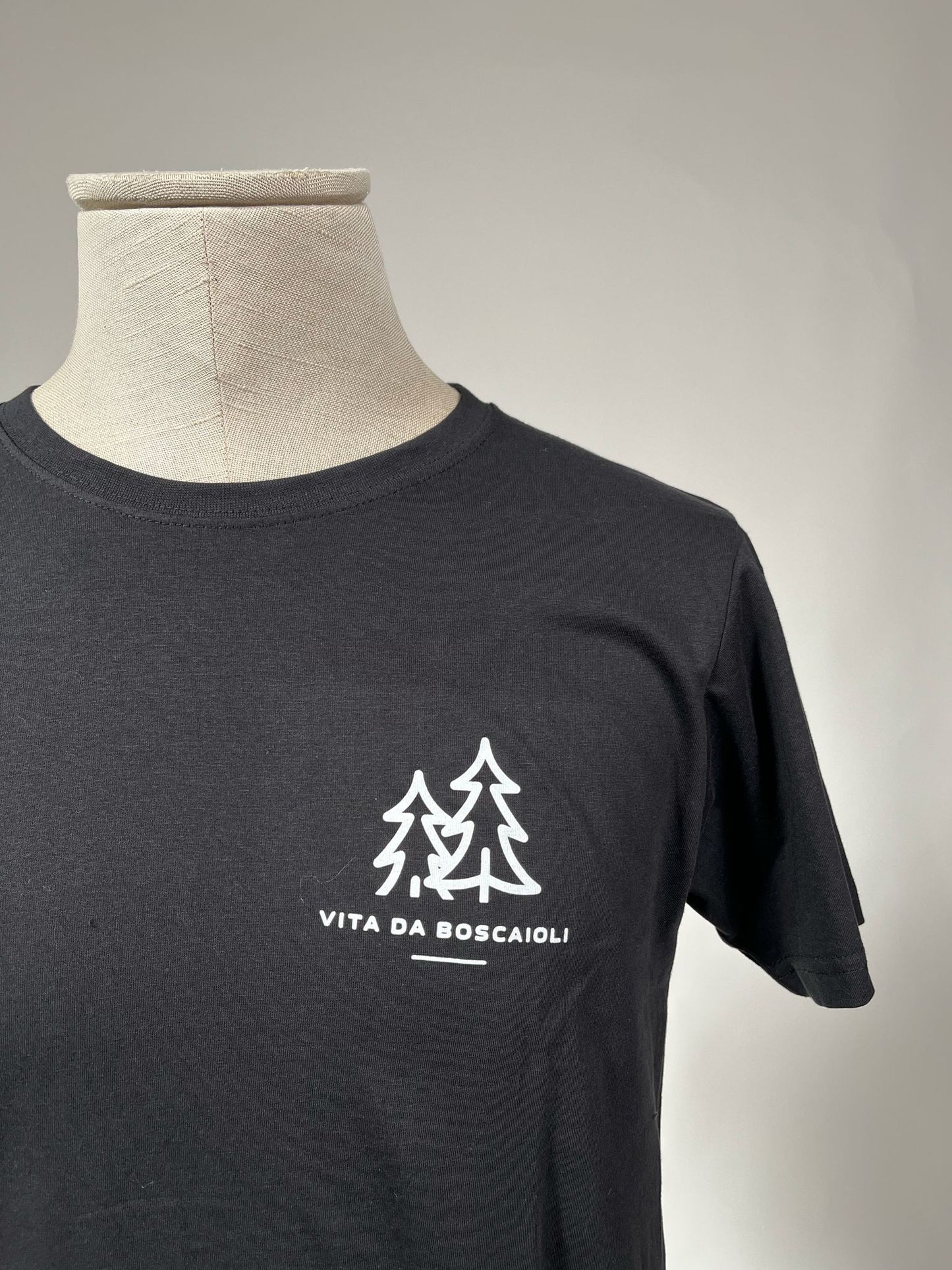 T-shirt Classica Vita da boscaioli / nero