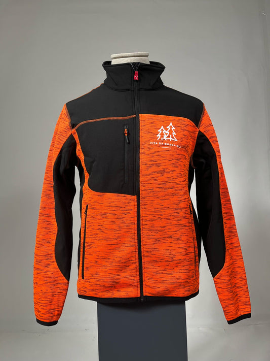 Gilet maniche lunghe Vita da boscaioli / Arancione
