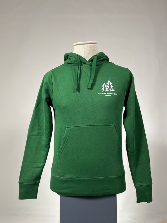 Felpa classica Vita da boscaioli / Verde Foresta