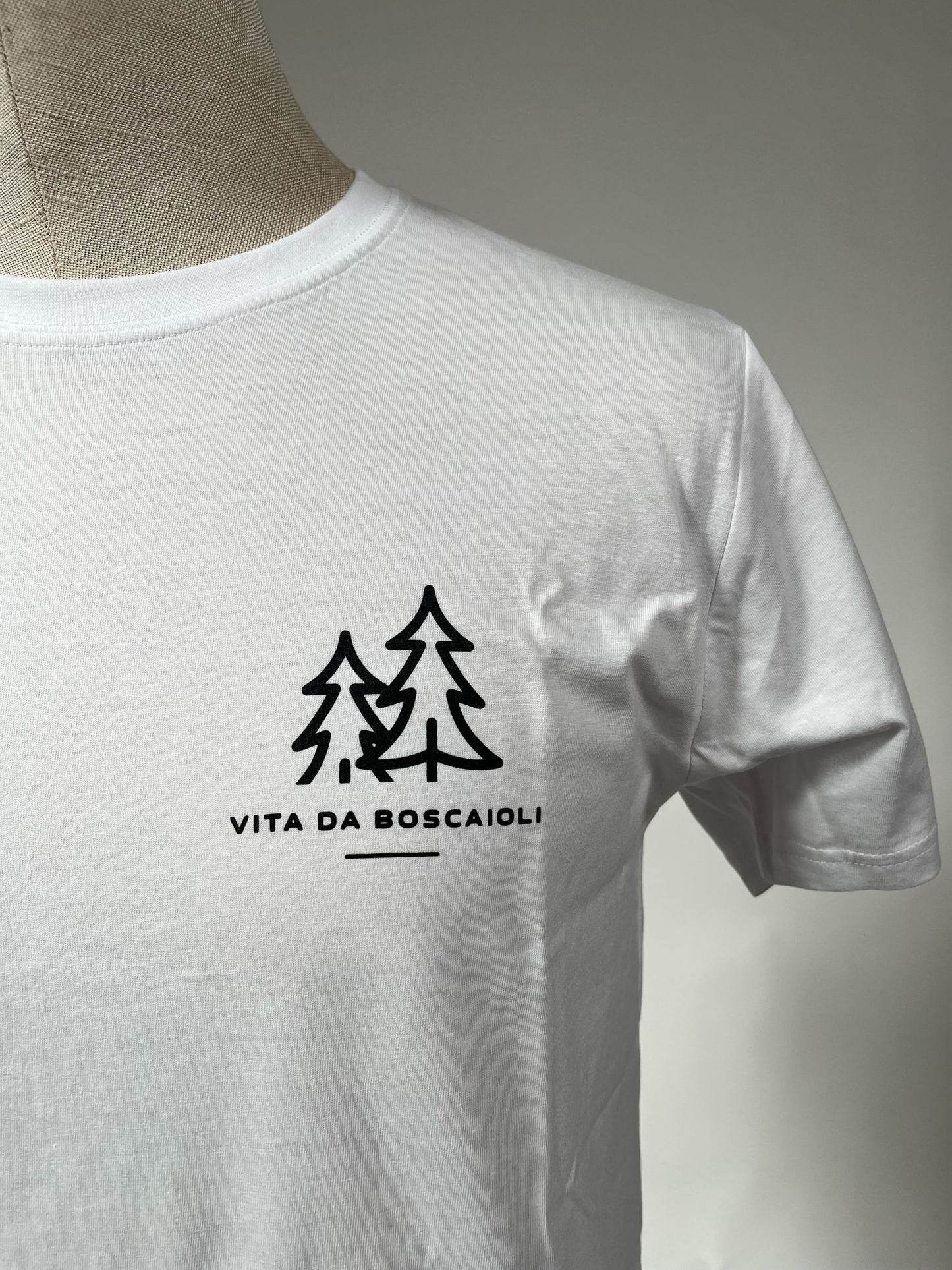 T-shirt Classica Vita da boscaioli / Bianco