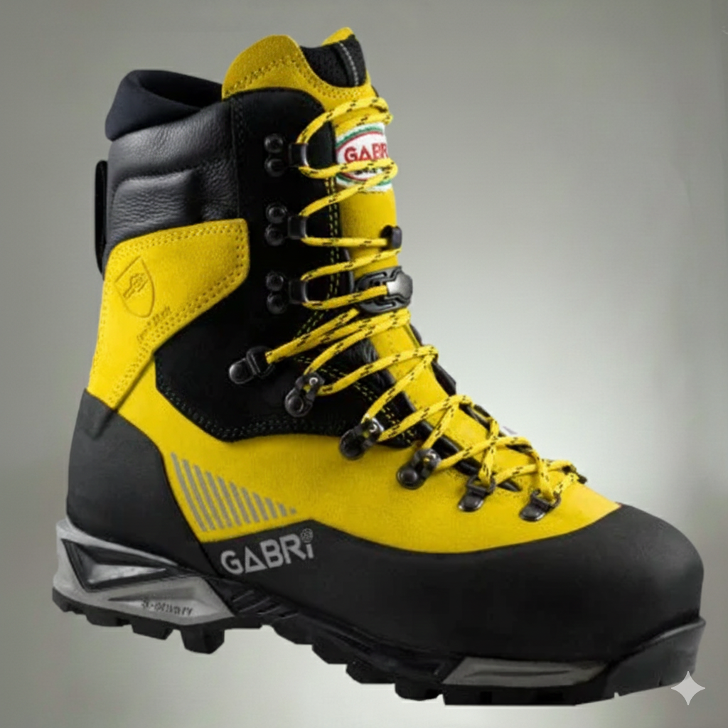 Scarpone Logwood Giallo Antitaglio