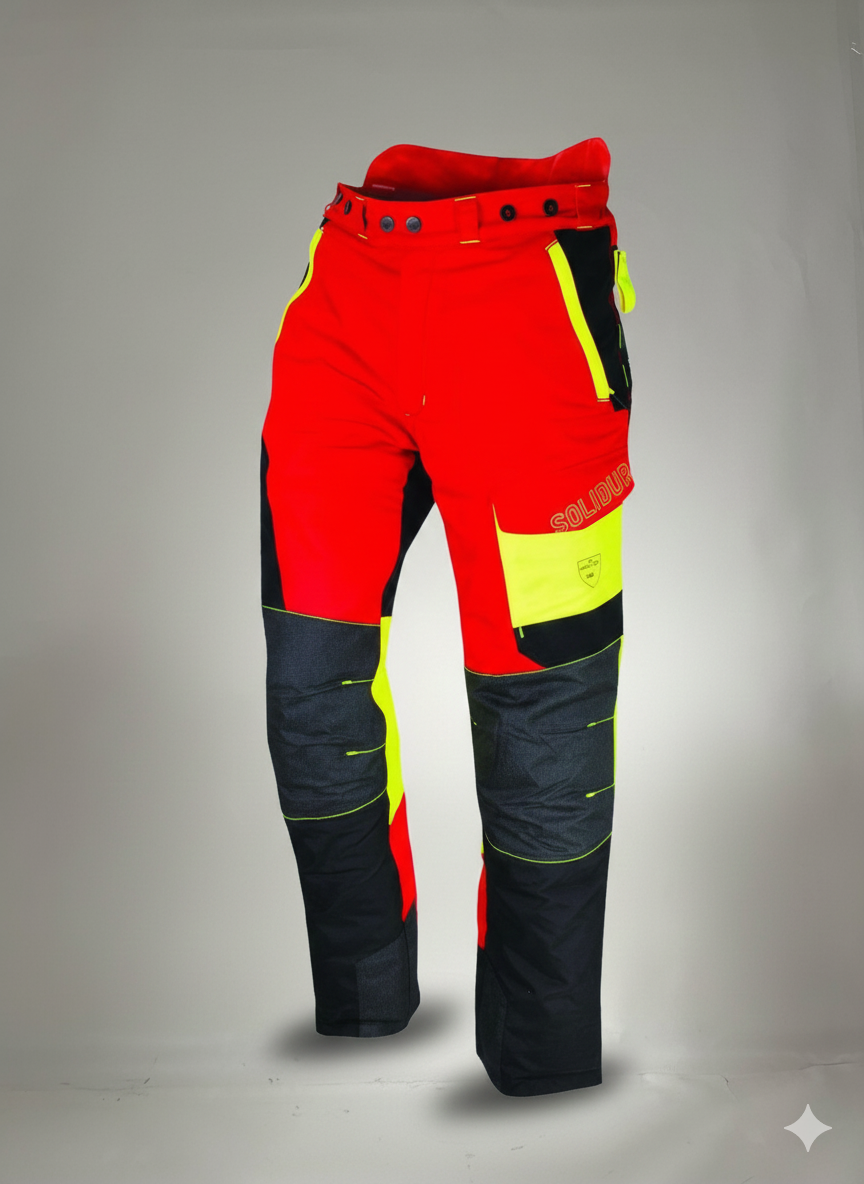 Pantalone Comfy Rosso Antitaglio Classe 1