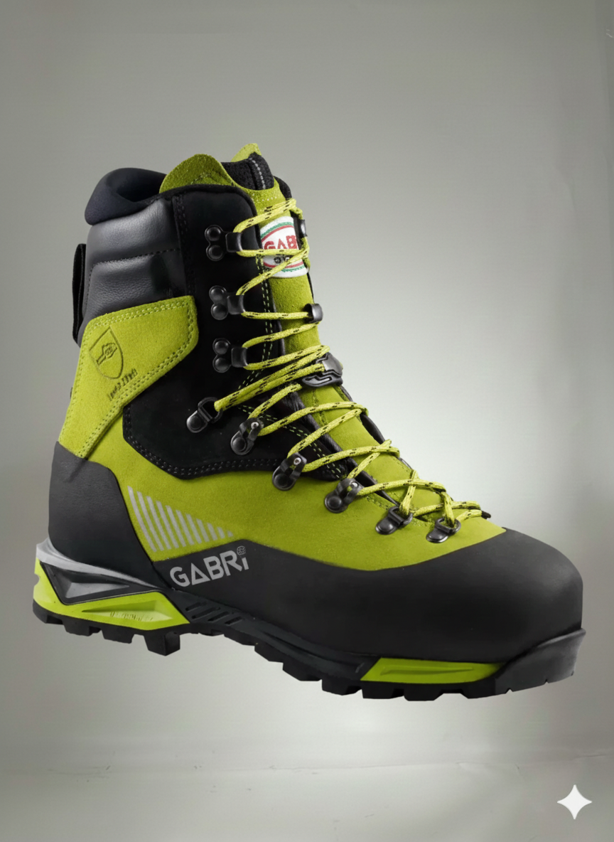 Scarpone Logwood Verde B-13 Antitaglio