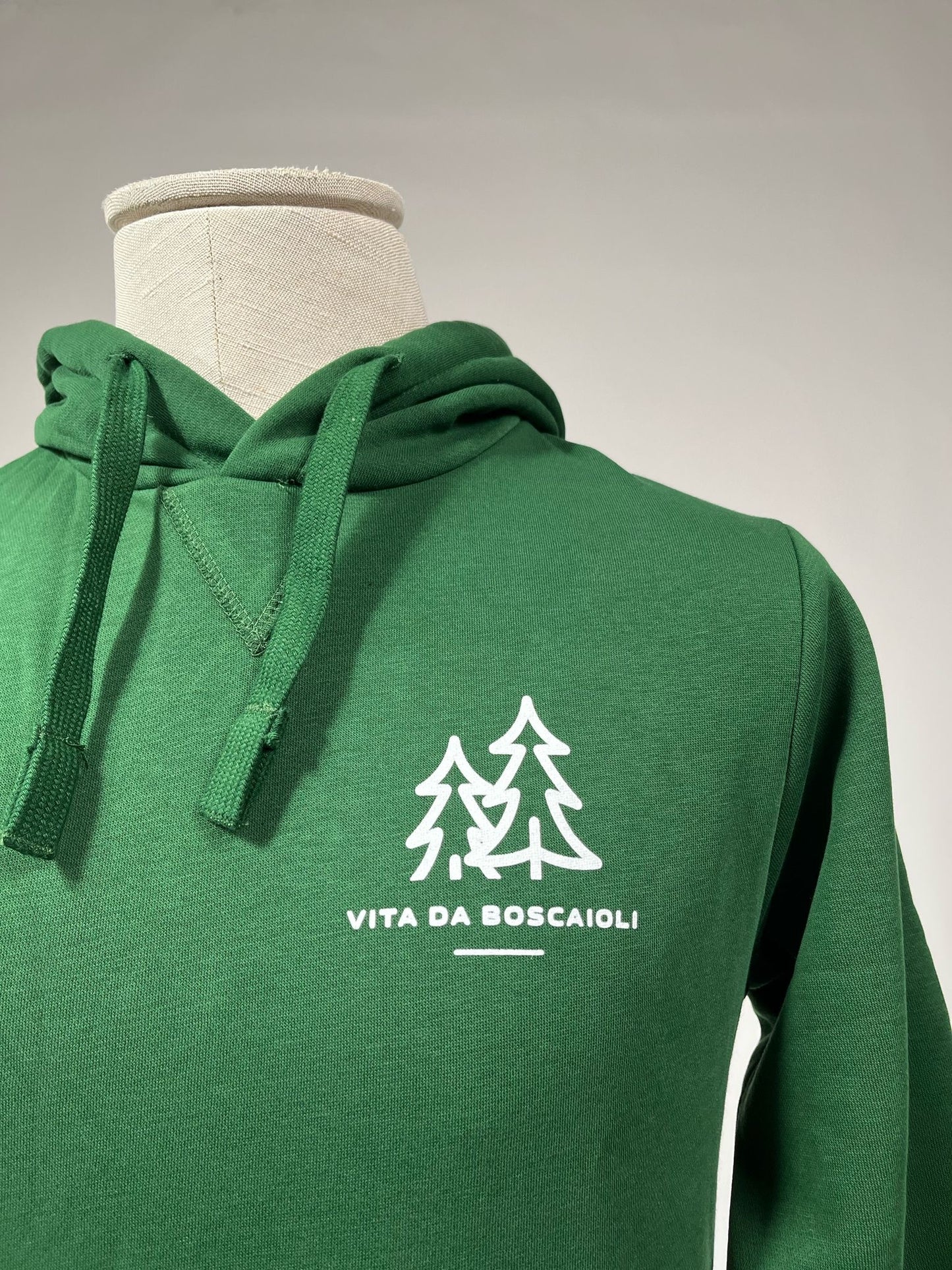 Felpa classica Vita da boscaioli / Verde Foresta