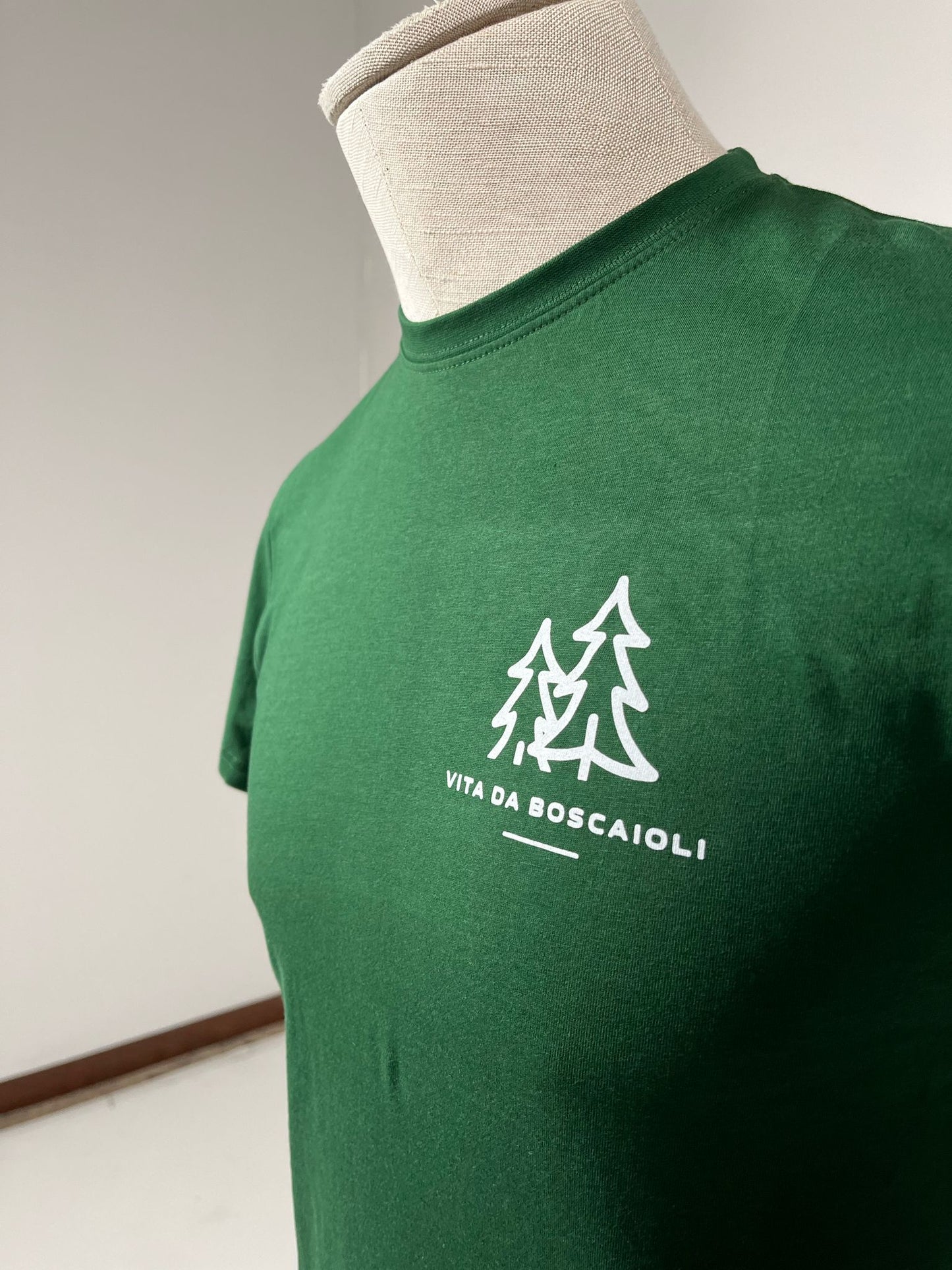 T-shirt Classica Vita da boscaioli / verde foresta