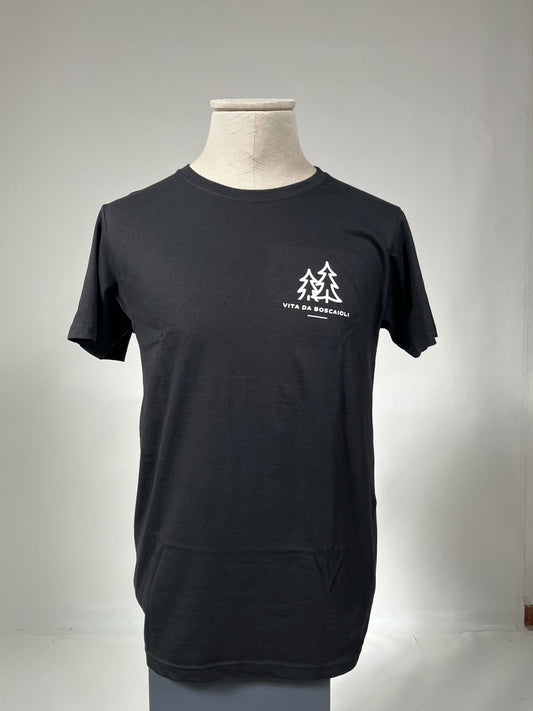 T-shirt Classica Vita da boscaioli / nero